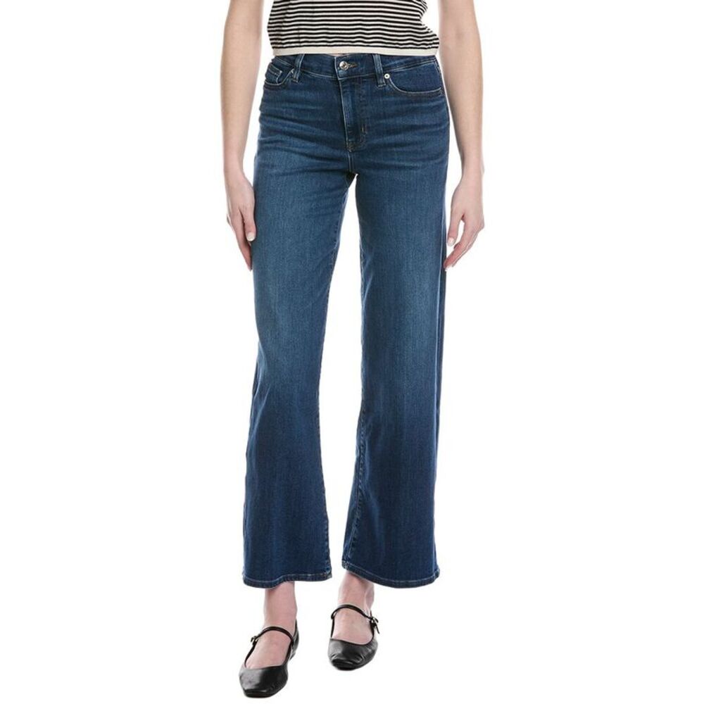 Frame Denim Women's Dark Blue Wide Leg Jeans